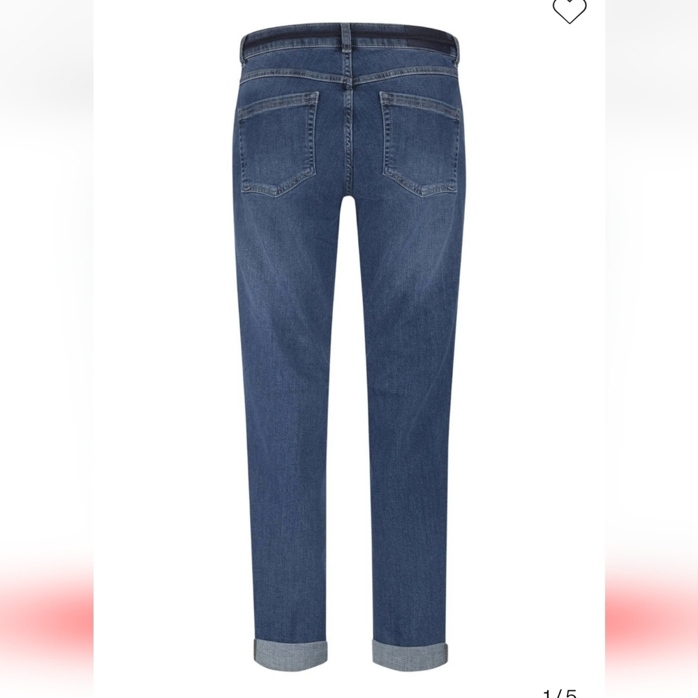PARAMI JEANS LOOSE LEG HIGH WAIST AIR BLUE FROM TURKEY WOMENS SIZE  EU W:36 L:30 - Picture 4 of 14